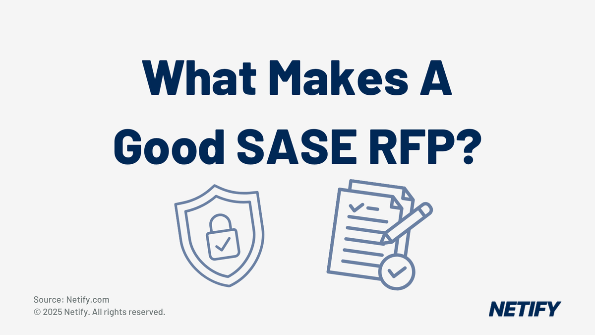 How to Use the Netify SASE RFP Builder App - Step-by-Step Guide
