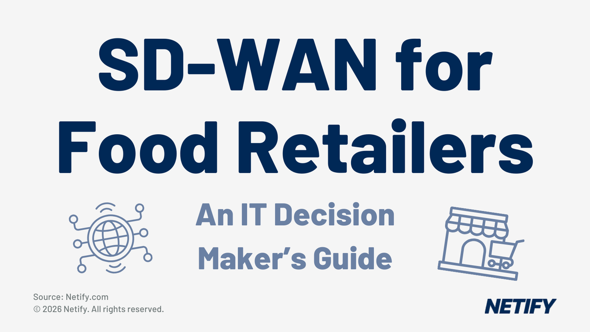 SD-WAN for Food Retail: Connectivity, PCI Compliance & Store Resilience