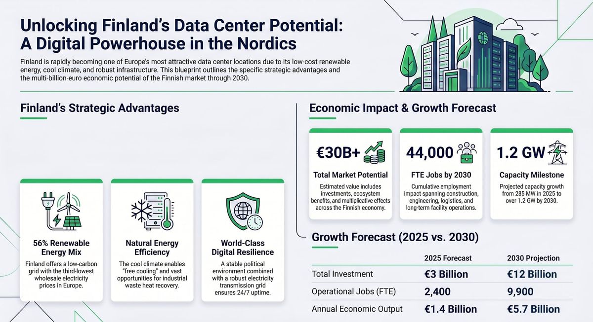 Finlands Data Center potential