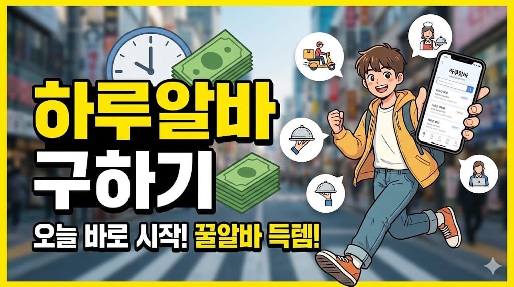 하루알바 구하기