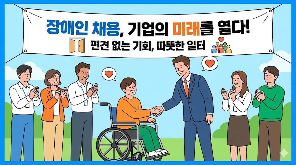 장애인 채용공고