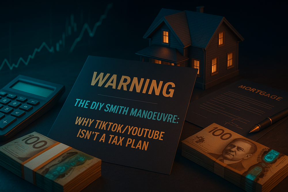 The DIY Smith Manoeuvre: Why TikTok/YouTube Isn’t a Tax Plan post image