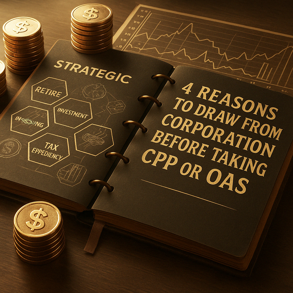 4 Reasons to Draw from Your Corporation Before Taking CPP or OAS
