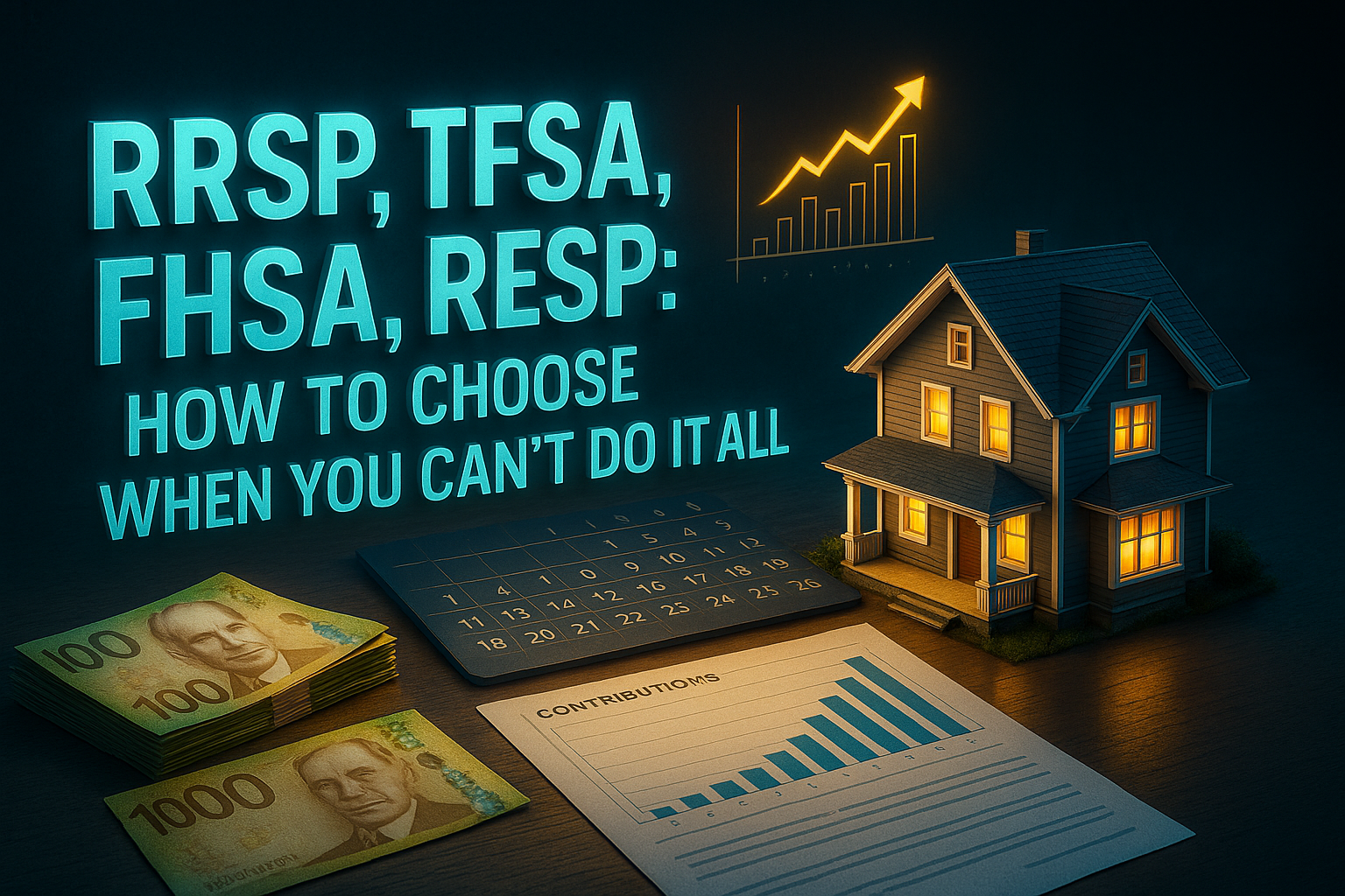 RRSP, TFSA, FHSA, RESP: How to Choose When You Can’t Do It All