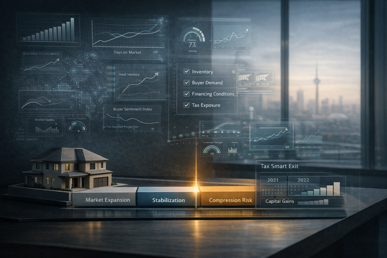 Timing a Sale in a Changing Market