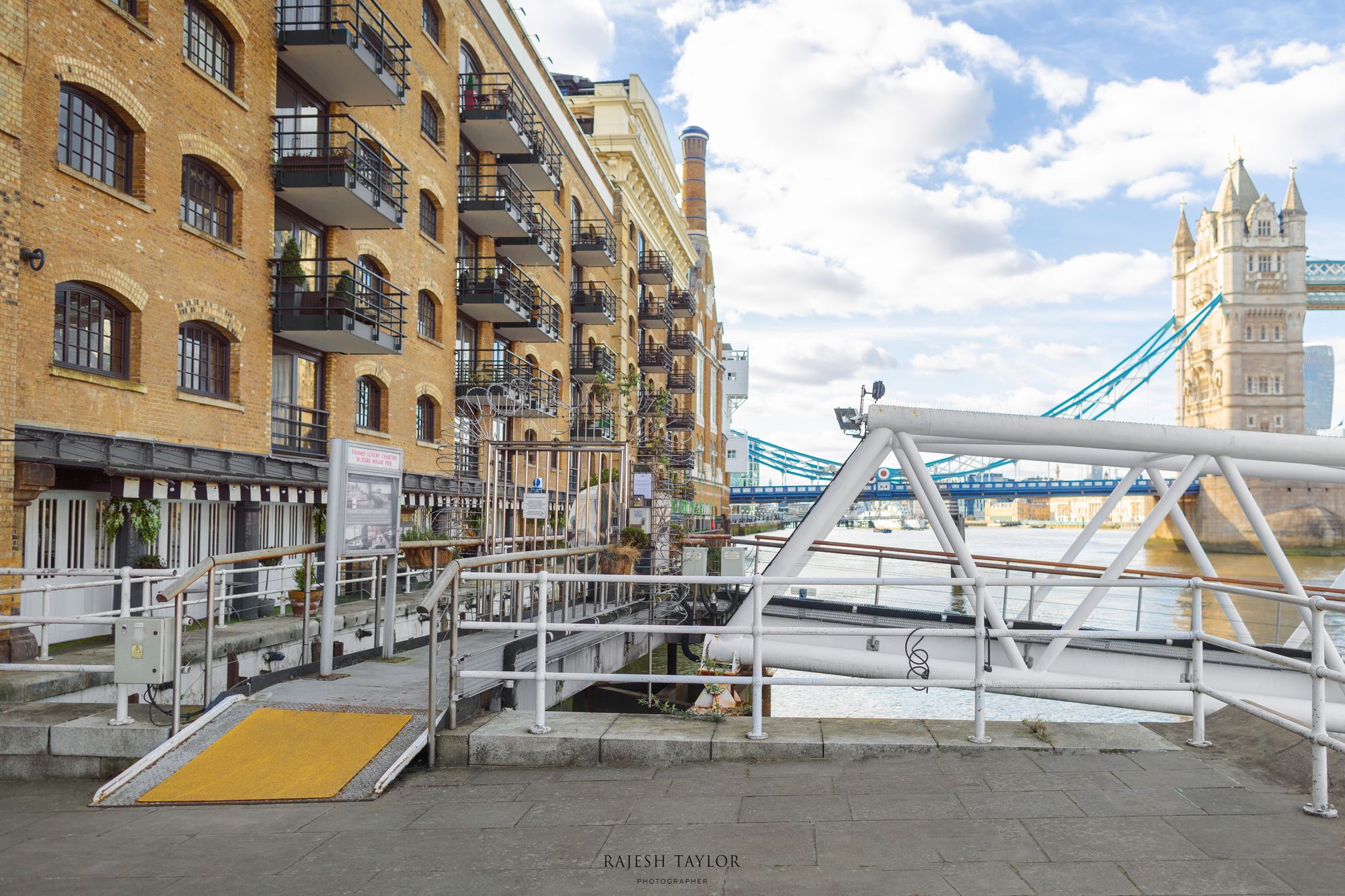 Butlers Wharf Pier facing Tower Bridge © Rajesh Taylor