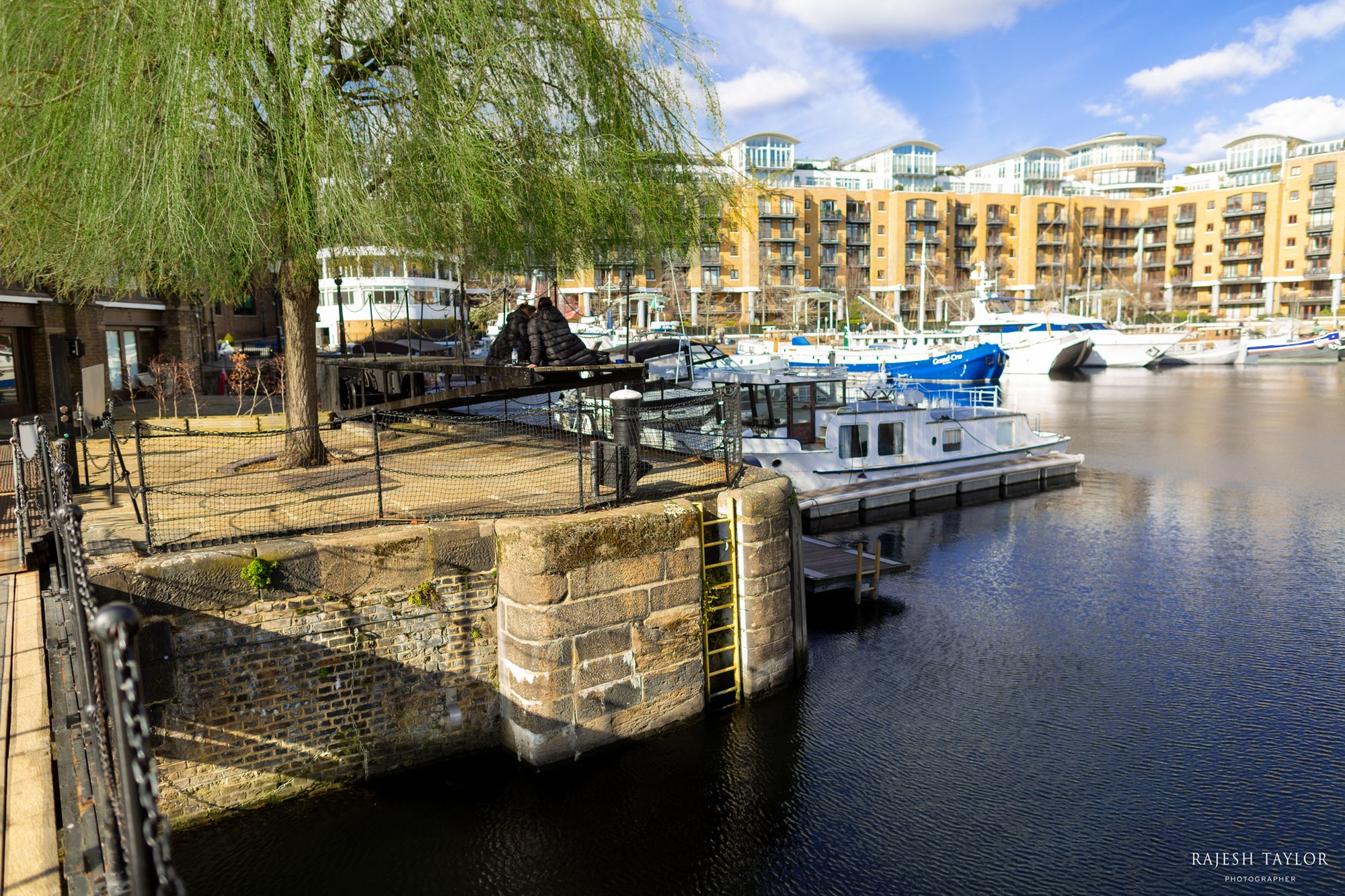 Views towards East Basin from Telford's footbridge © Rajesh Taylor