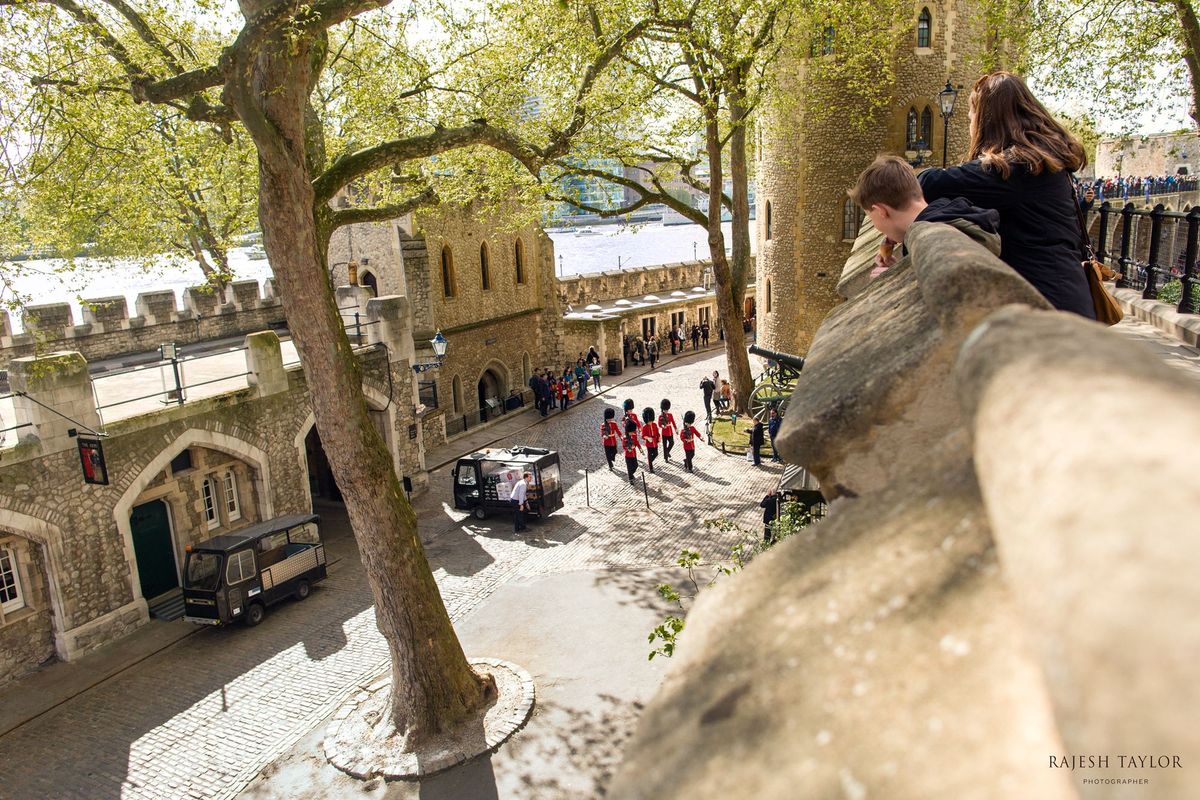 View from Langthorn Tower, Tower of London. Rajesh Taylor ©