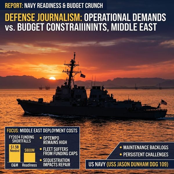 After Middle East ops, Navy to start feeling funding crunch this summer: CNO