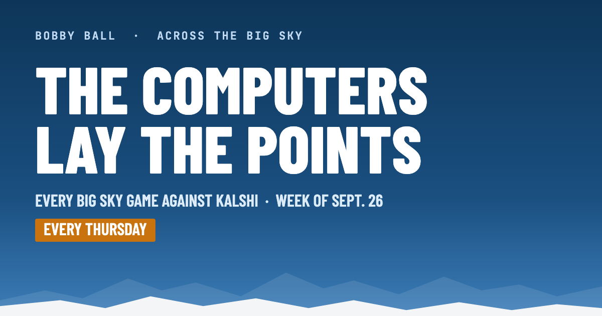The computers lay the points