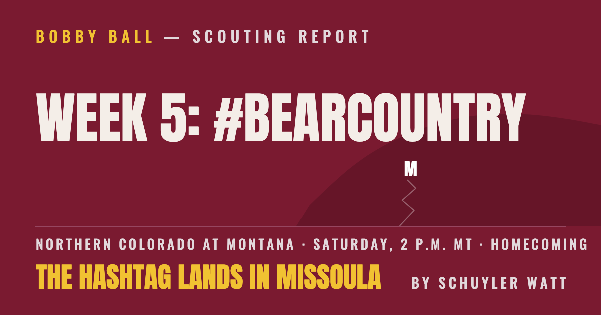 Week 5: #BearCountry