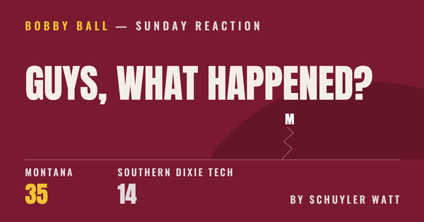 Guys, what happened?