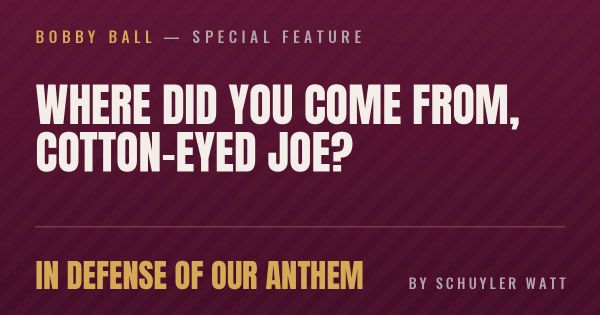 Where did you come from, Cotton-eyed Joe?