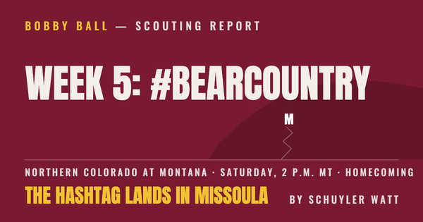 Week 5: #BearCountry