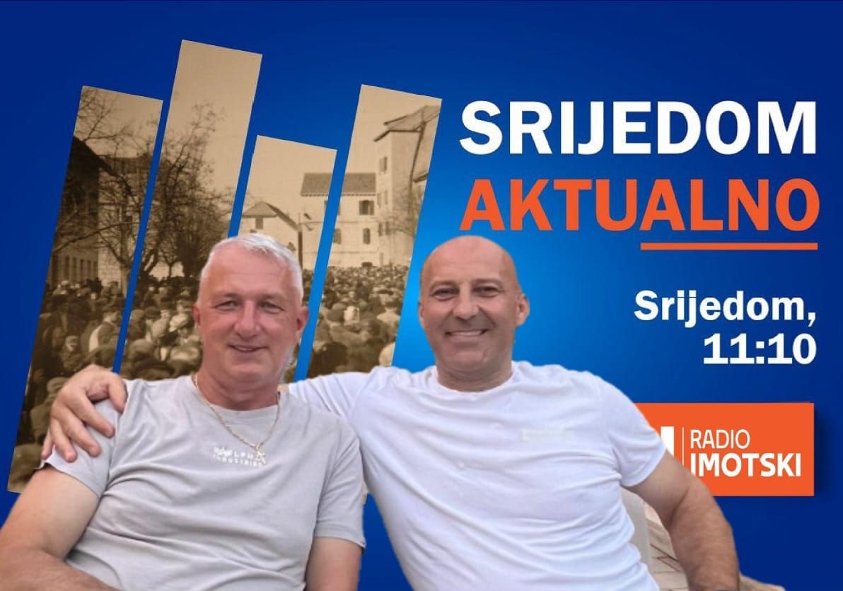 Poslušajte razgovor s imotskim humanitarcima Jakovom Budimirom i Tihomirom Brečićem