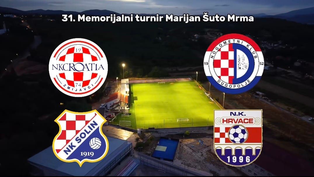 U petak započinje 31. Memorijalni nogometni turnir Marijan Šuto Mrma