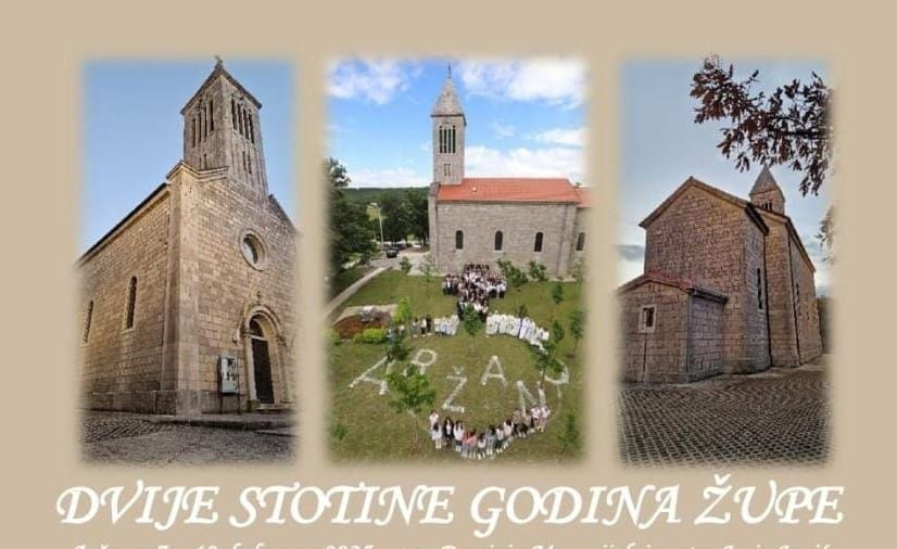 ARŽANO Bogat program obilježavanja 200 godina župe i tradicionalni sajam