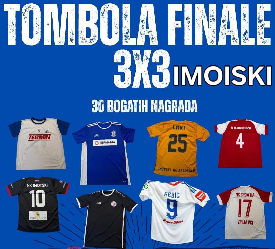 VINJANI DONJI Velika nagradna tombola na finalu turnira 3x3 Imotski