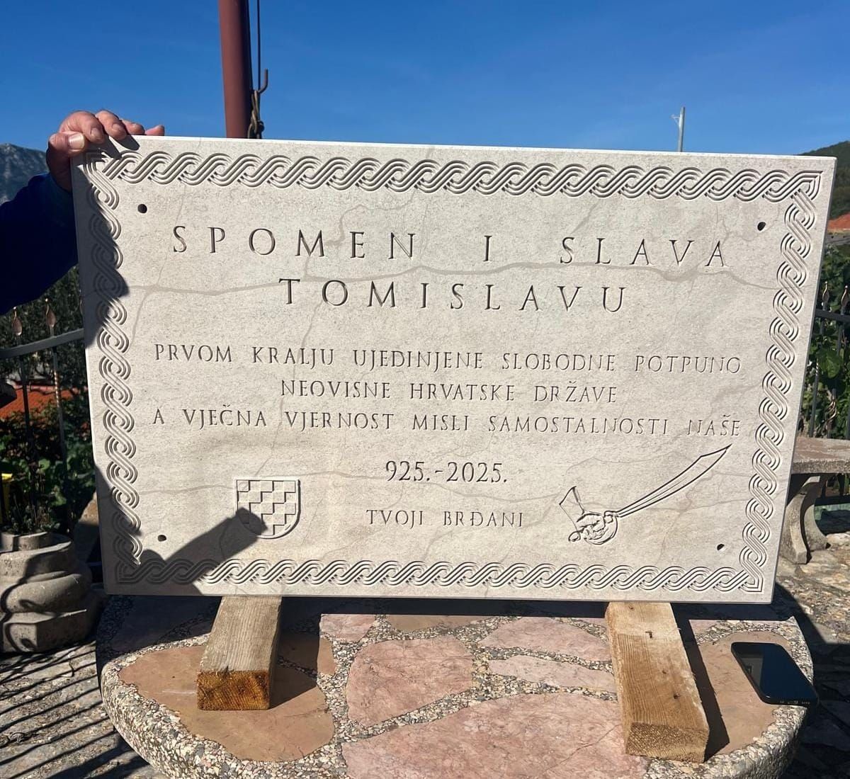 Na Biokovi Zagvoždani postavljaju spomen ploču kralju Tomislavu