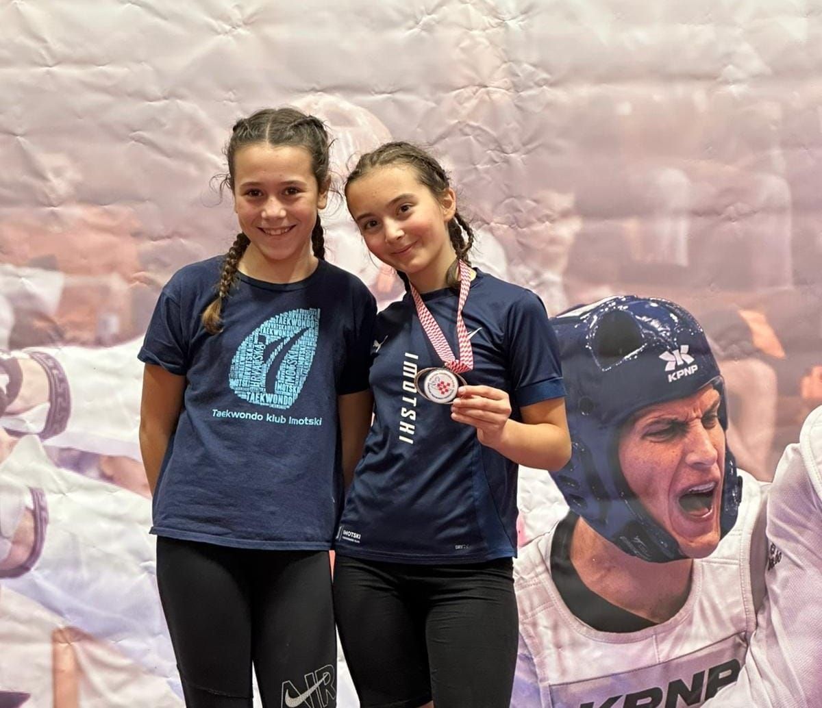 Dora Jakić osvojila broncu na Prvenstvu Hrvatske u taekwondou