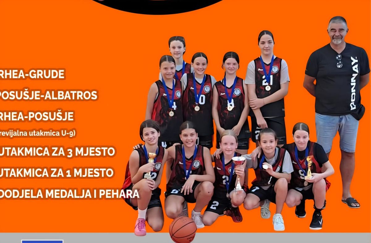 Nedjelja u znaku košarke: Turnir mladih košarkašica donosi zanimljive dvoboje i revijalnu utakmicu najmlađih