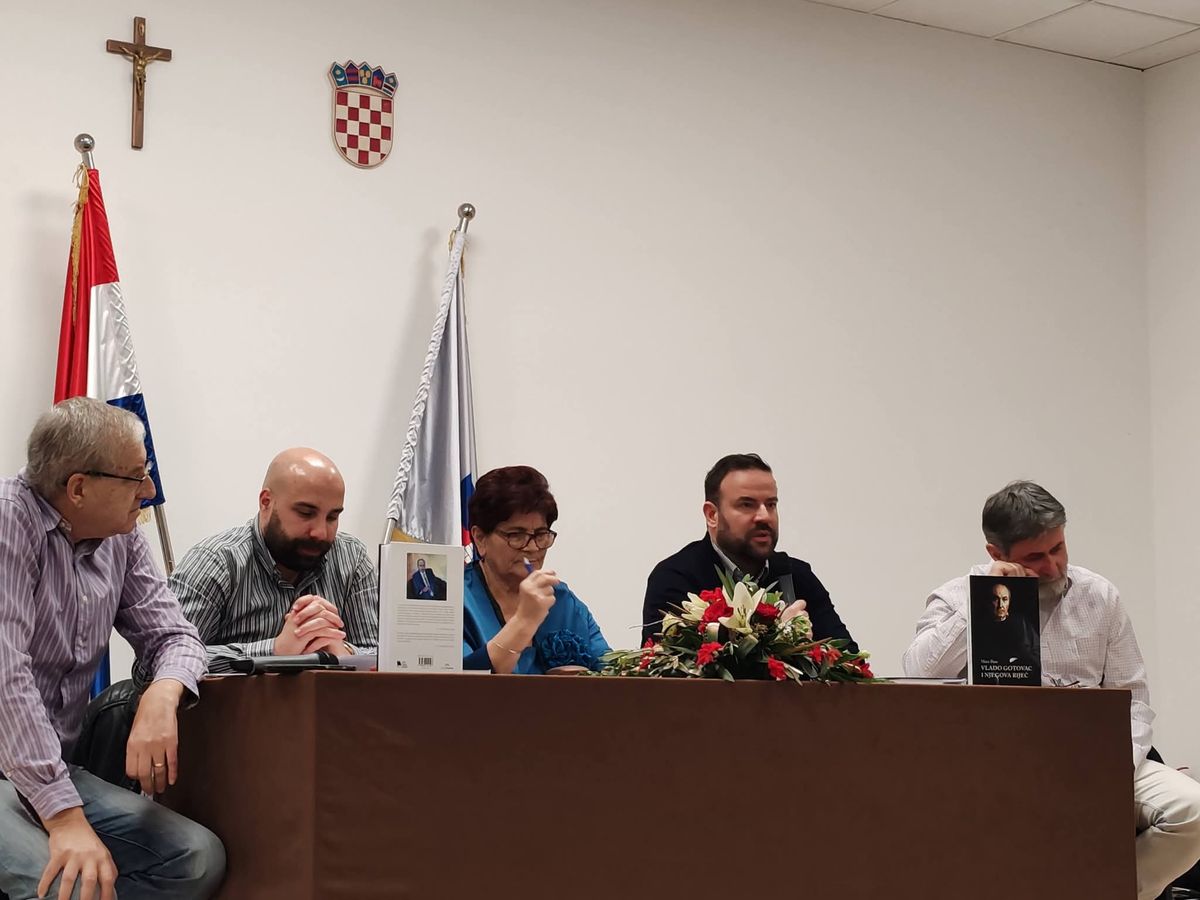 FOTO Predstavljena knjiga "Vlado Gotovac i njegova riječ" autorice Mare Pezo