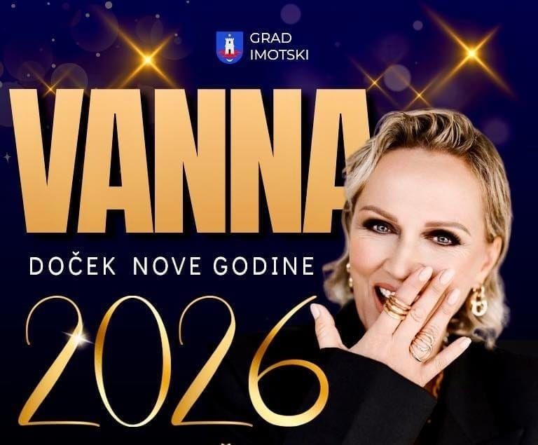 Imotski uz Vannu dočekuje Novu 2026. godinu
