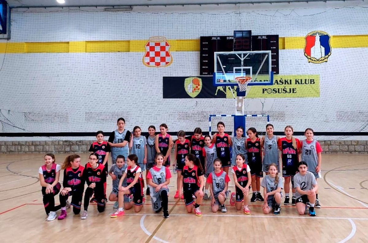 Mlade košarkašice Rhea Imotski uspješne na turniru u Posušju, zapažene igre Ele Patrlj