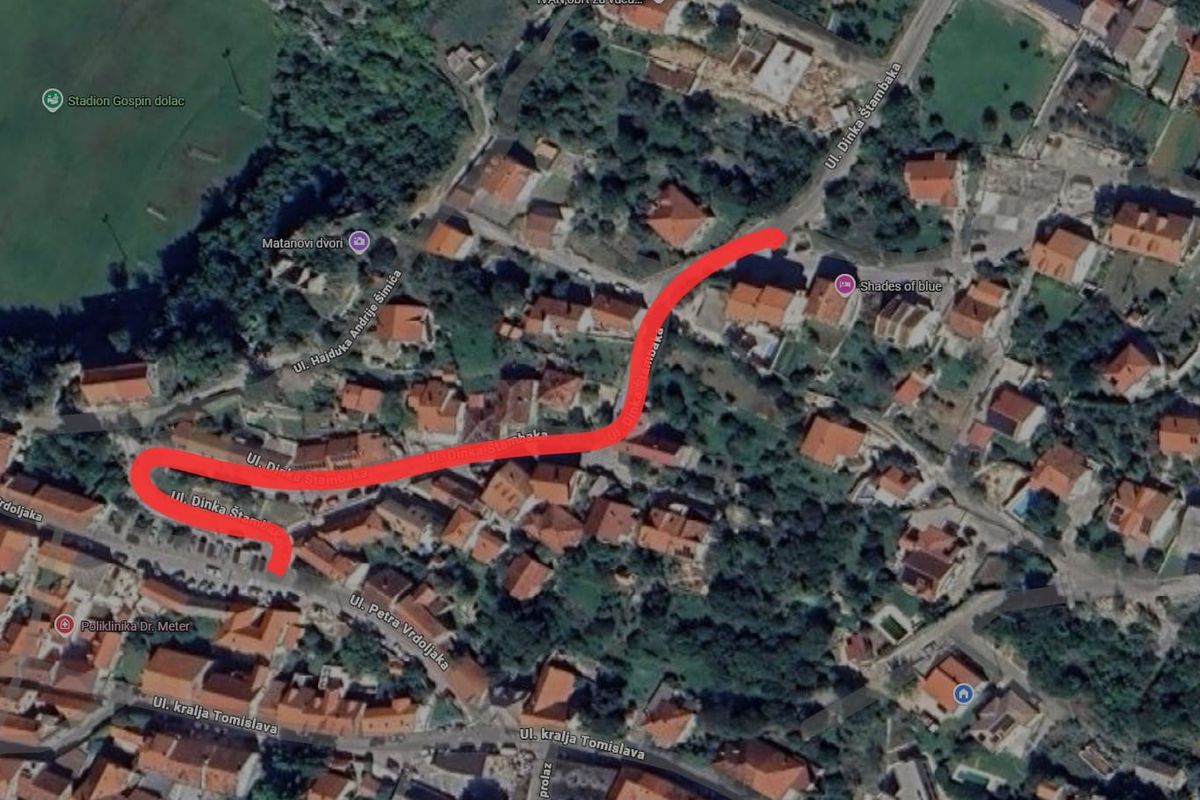 Ulica Dinka Štambaka zatvara se do daljnjega zbog radova na Aglomeraciji