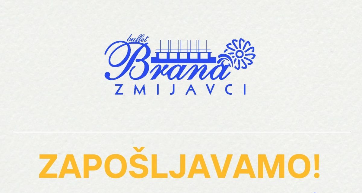 Brana Zmijavci zapošljava – pridruži se timu!