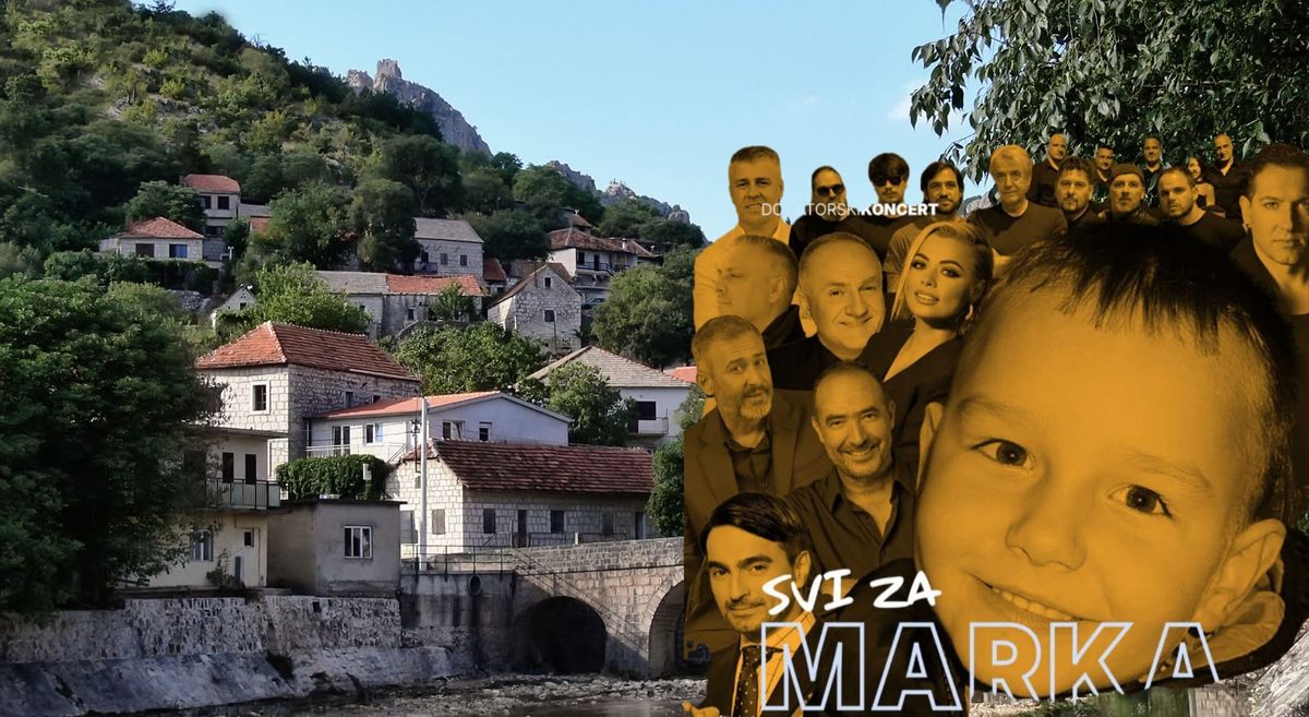 Garac najavio humanitarni koncert "Svi za Marka": "Dođite večeras i podržite ovu plemenitu akciju"