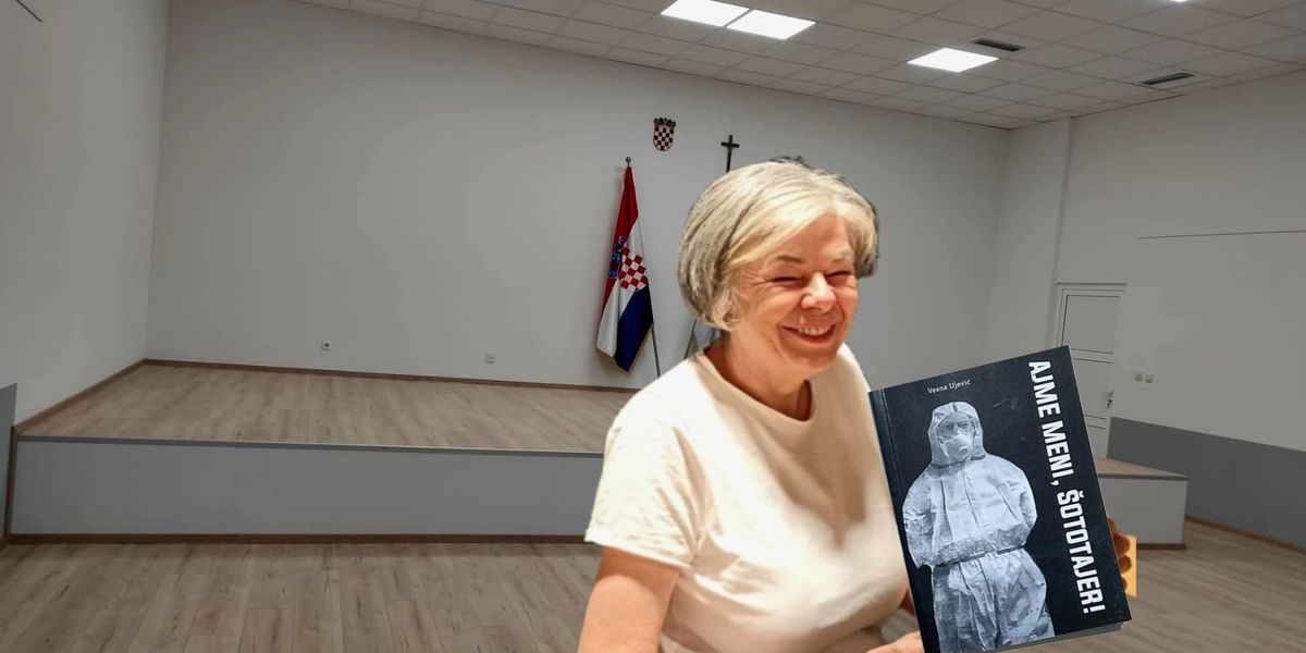 Vesna Ujević predstavlja novu knjigu - komediju "Ajme meni, šototajer!"