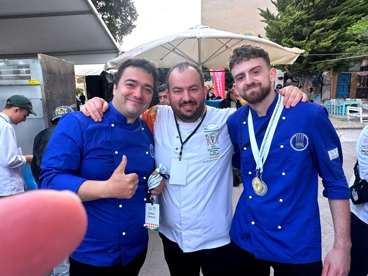 Jadran Grančić među najboljima: dva zlata na prestižnom gastronomskom natjecanju u Turskoj