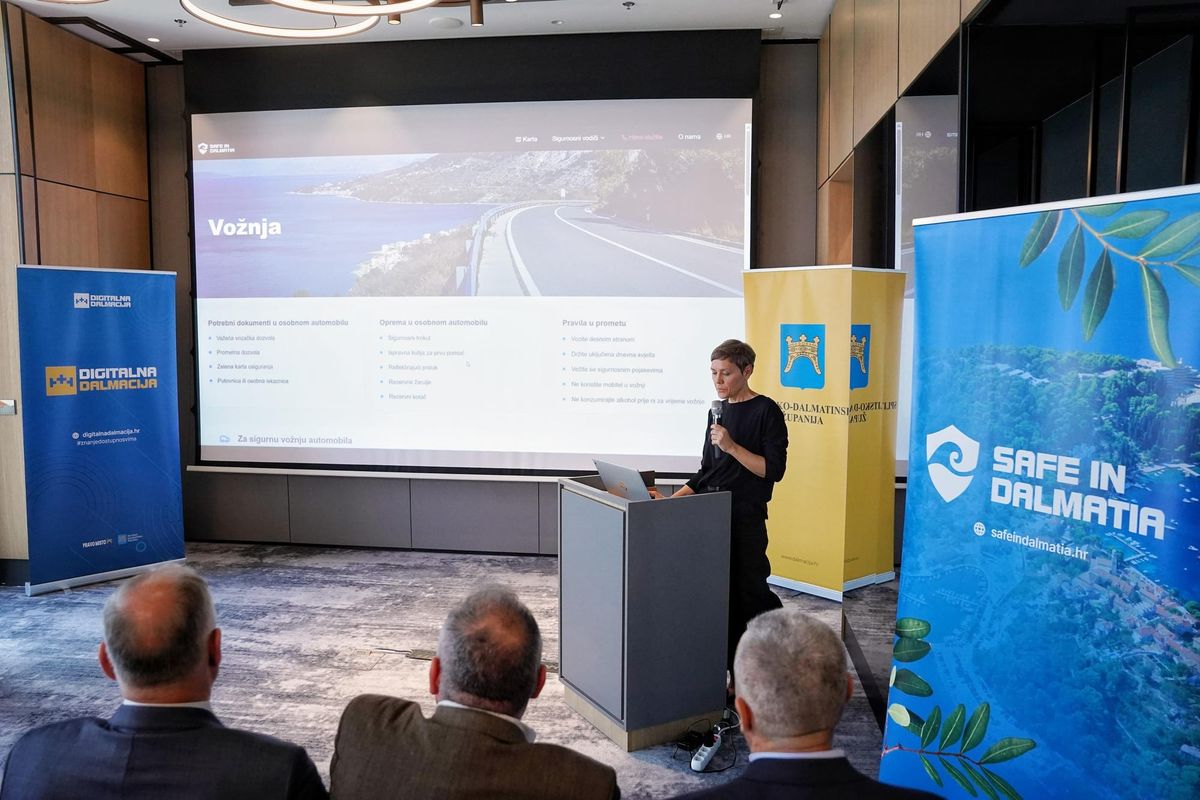 AUDIO Splitsko-dalmatinska županija predstavila safeindalmatia.hr - nova razina sigurnosti za turiste