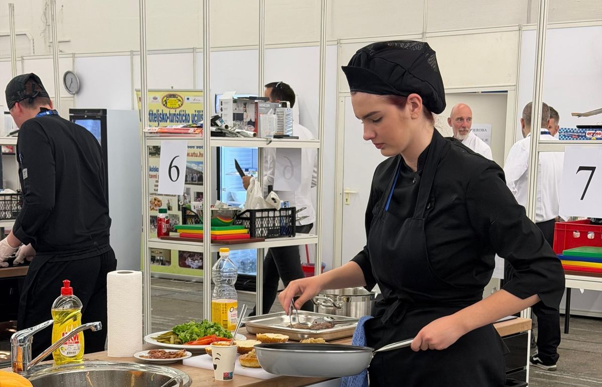 Marta Matković među najboljim mladim kuharima Hrvatske: Učenica Obrtničke škole nastupila na WorldSkills Croatia 2026.