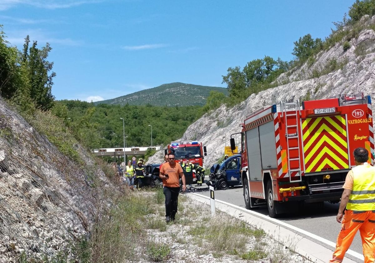 Teška prometna nesreća kod tunela Sveti Ilija: više osoba zatražilo liječničku pomoć