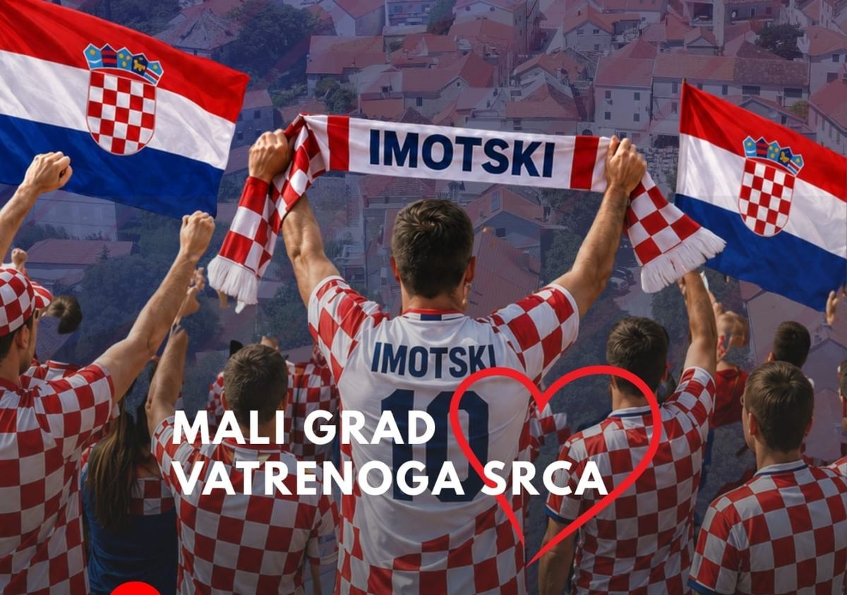 Nova gradska tržnica postaje centar navijačke euforije: Sutra starta Fan zona Imotski