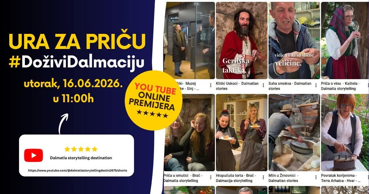 Doživi Dalmaciju: Premijera 33 nova promotivna videa, Imotska krajina među glavnim pričama