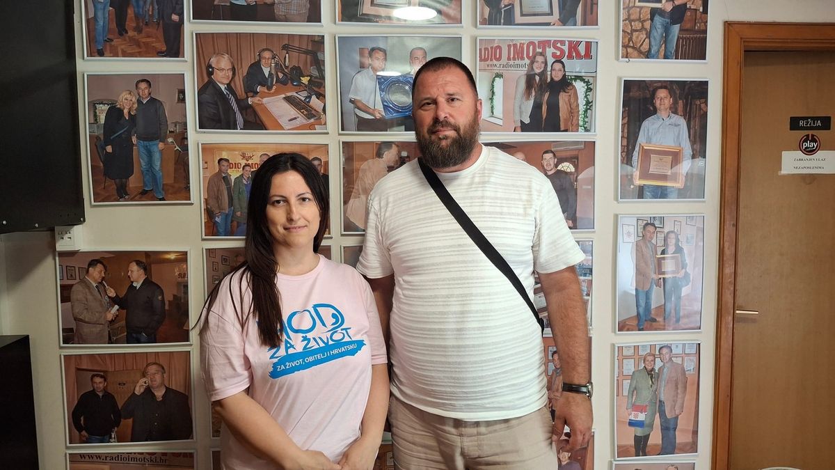 Sanja Šušnjar i Stipe Čelan najavili Hod za život u Imotskom