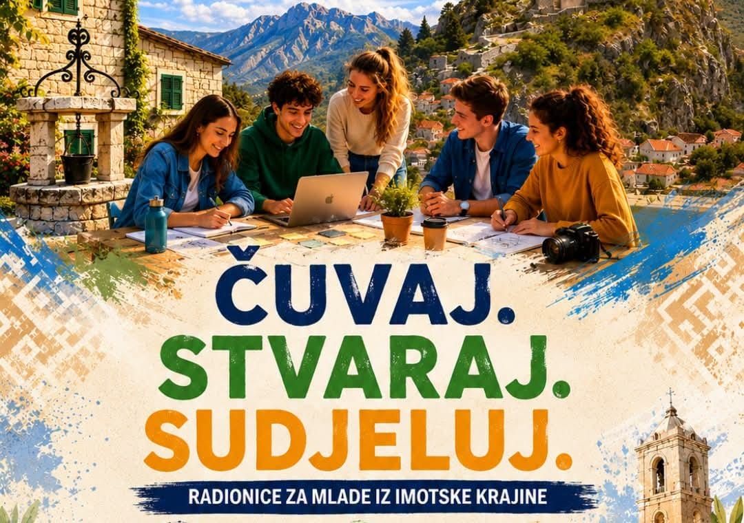 Besplatne radionice za mlade u Imotskom: Prijavite se i razvijajte svoje ideje