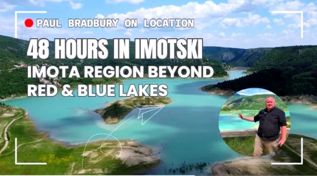 VIDEO Pogledajte kako je Paul Bradbury svijetu predstavio Imotski i Imotsku krajinu