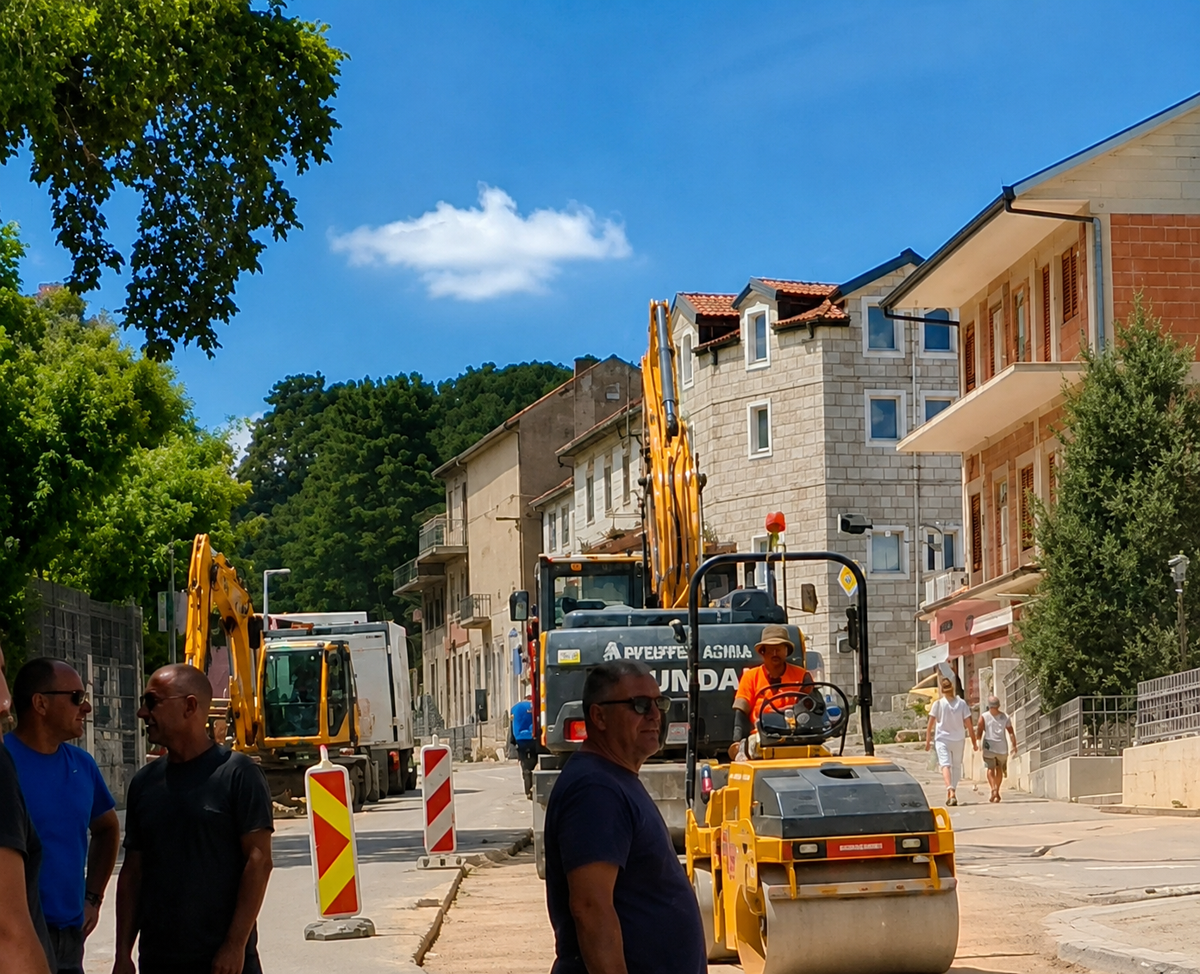 Zbog asfaltiranja privremeno zatvorena Ulica fra Stjepana Vrljića