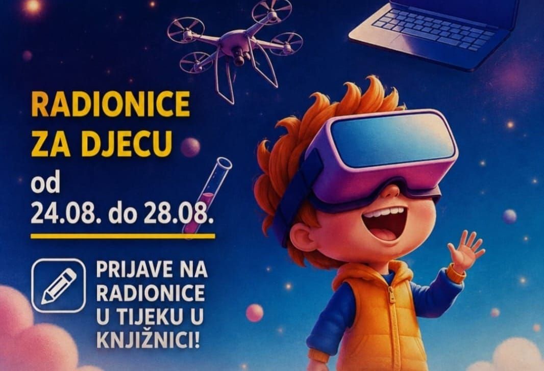 Budući inovatori stižu u Imotski: Besplatne STEM radionice za djecu u vrtu Gradske knjižnice