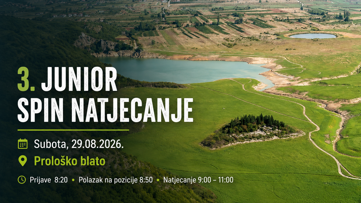 Juniori u akciji na Prološkom blatu: U subotu 3. Spin natjecanje za mlade ribolovce