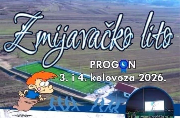 Večeras kreće Zmijavačko lito – stižu klaun Spartanko, kino na otvorenom i bogata tombola