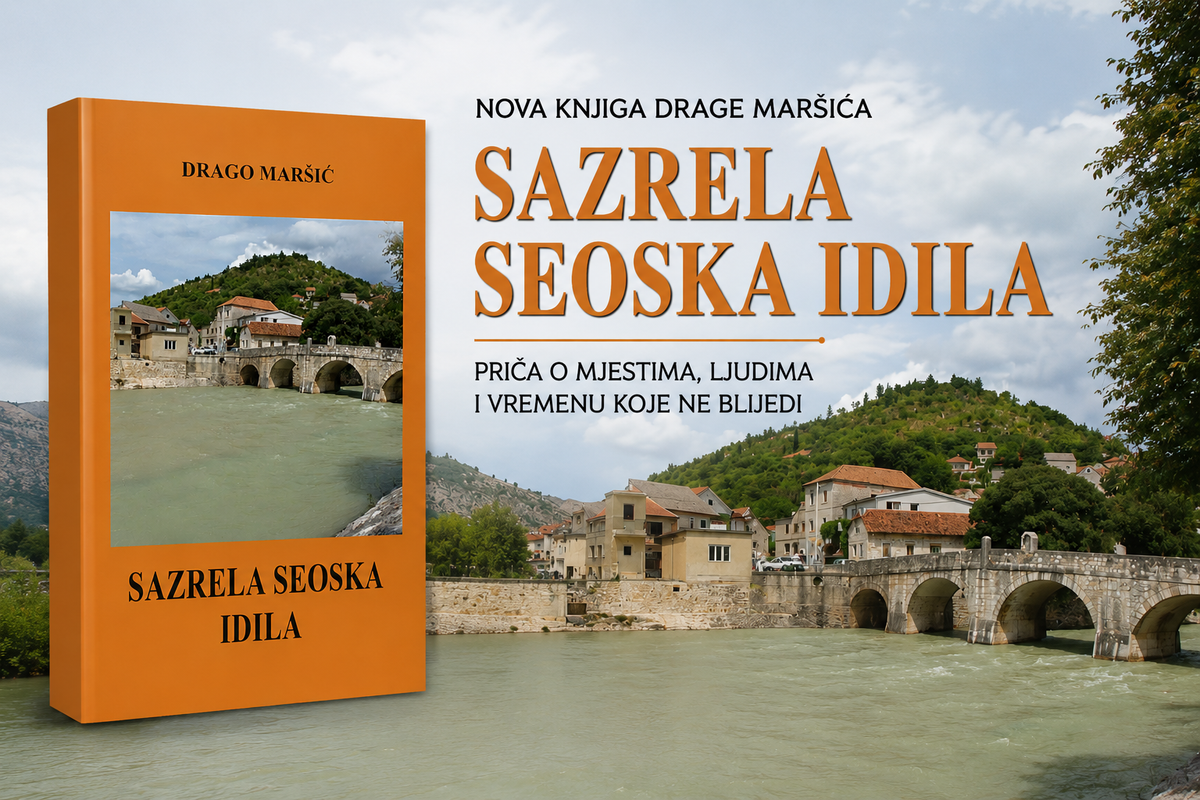 36 godina bilježio život Prološca: Drago Maršić predstavlja knjigu "Sazrela seoska idila" na Vrljici