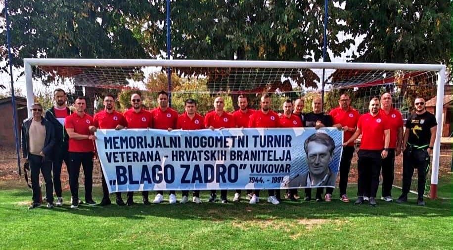 Veterani NK Imotski na memorijalnom turniru u Vukovaru: Odali počast Blagi Zadri i poginulim herojima