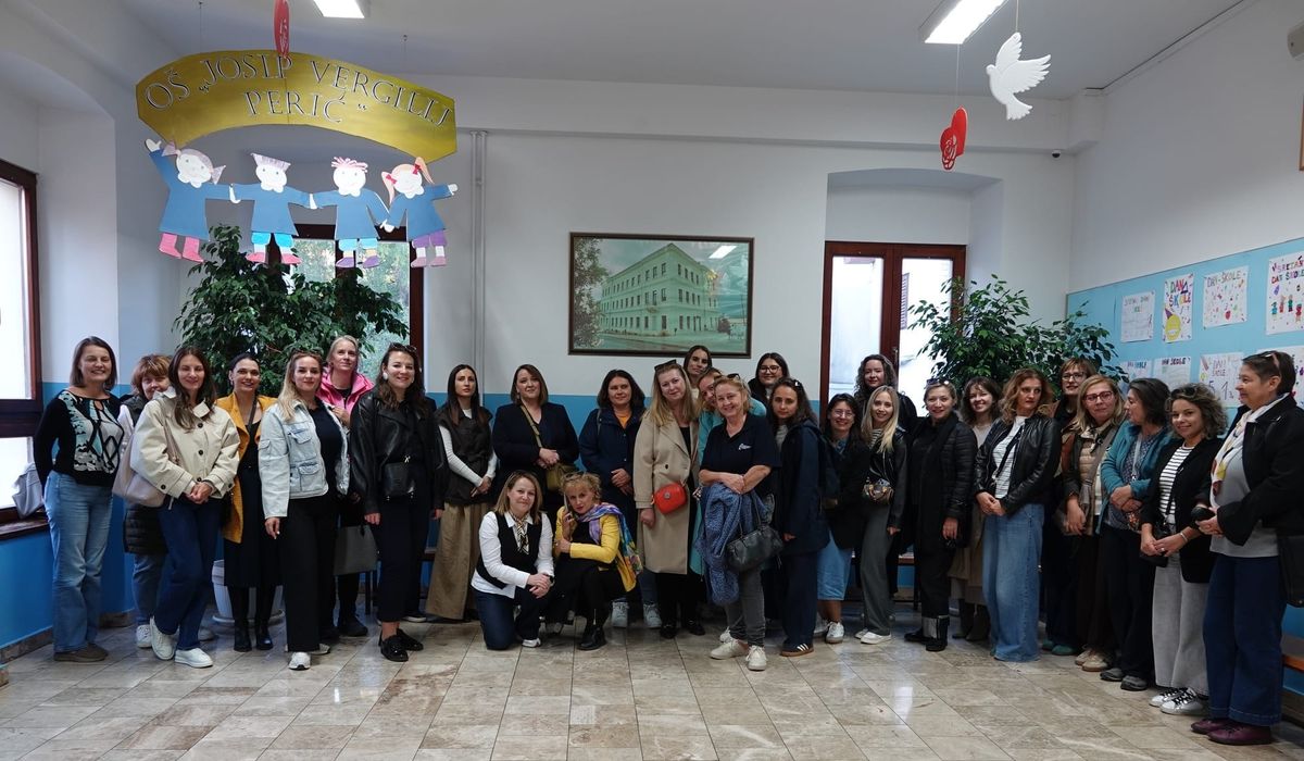 FOTO Edukacijski rehabilitatori i pedagozi posjetili Imotski: Poseban susret u OŠ "Josip Vergilij Perić"
