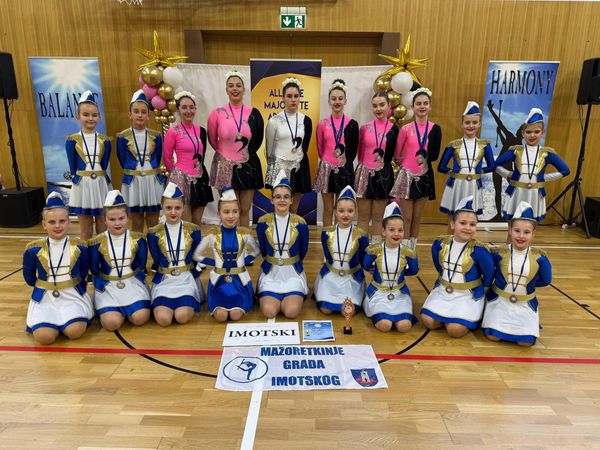 IMOTSKI U petak završna priredba naših mažoretkinja
