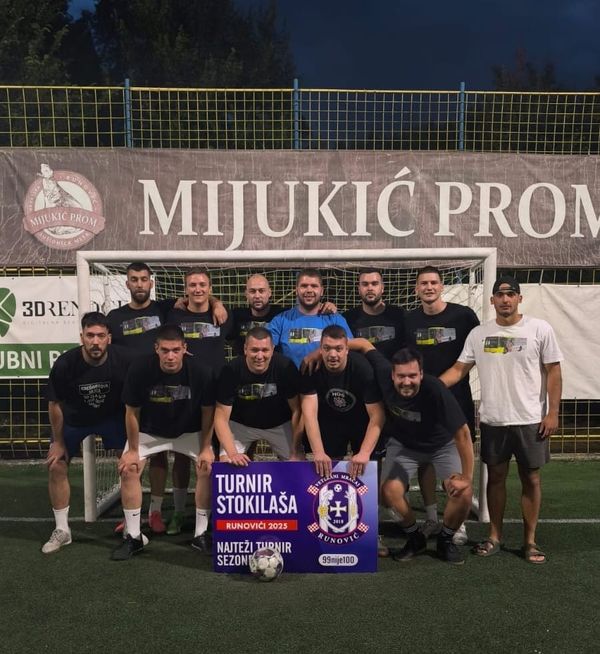 FOTO Završio turnir Stokilaša u Runoviću: Pobjednici ekipa "10ka na kvadrat Japirko"